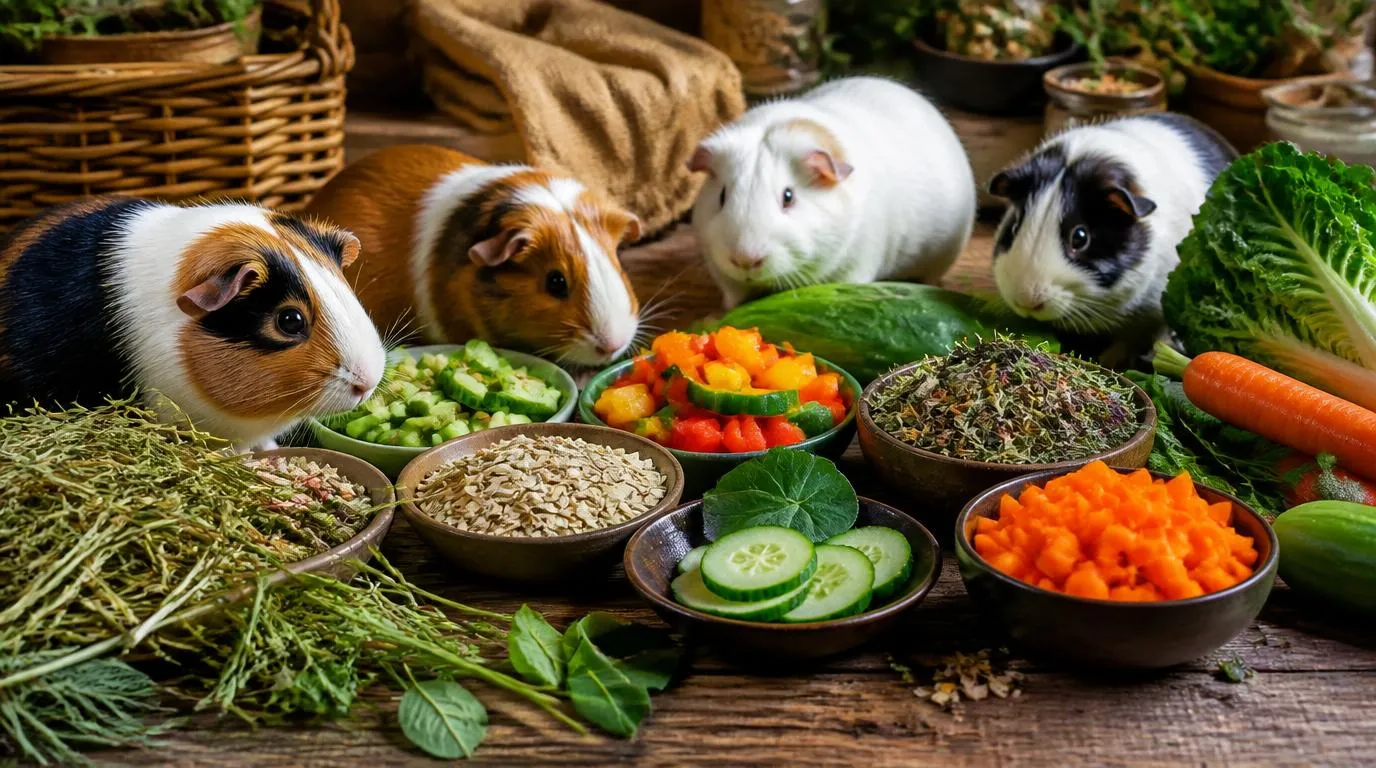 DIY guinea pig food mix ingredients